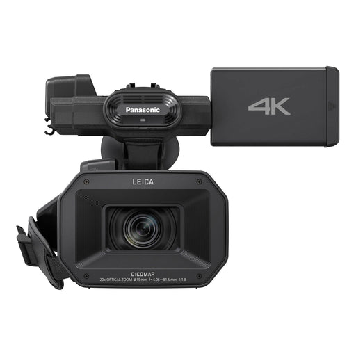Panasonic HC-X1000 4K Ultra HD Wi-Fi Video Camcorder w/Fisheye Lens|64GB Card|Waterproof Case|LED Light|Microphone Set|Filters Kit