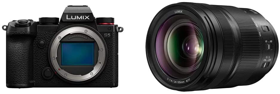 デジタルカメラ Panasonic DC-S5 24-105mm Panasonic Lumix DC-S5 Mirrorless Digital Camera W/24-105mm F4 Lens