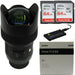 Sigma 14mm f/1.8 DG HSM Art Lens for Nikon F w/ 2x Sandisk 64GB MCs & All-in-one Card Reader