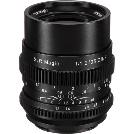 SLR Magic Cine 35mm F/1.2 Lens for Sony E-Mount