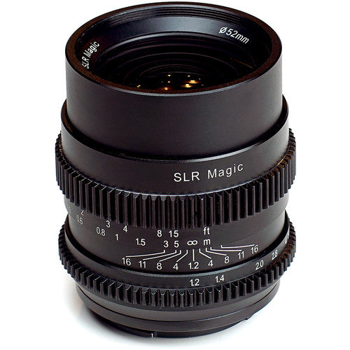 SLR Magic Cine 35mm F/1.2 Lens for Sony E-Mount
