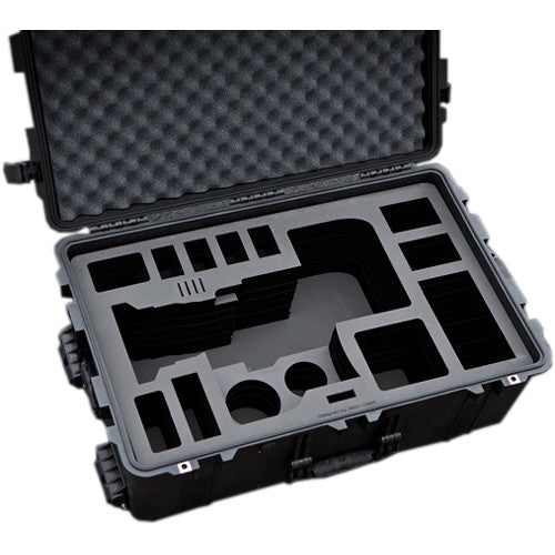 Cases Hard Rolling Case for Sony FS7 Camera with 28-135mm Lens & Back Extension Module