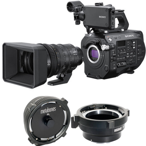 Sony PXW-FS7M2 4k XDCAM Super 35 Camcorder With 18-110mm Lens & Metabones MB_PL-E-BT1 PL to E-Mount Adapter with Internal Flocking