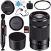 Sony E 55-210mm f/4.5-6.3 OSS E-Mount Lens OSS (Black) with 49mm Filter Kit, Lens Pen cleaner, 32GB Sandisk Extreme Pro Memory Card, Lens Capkeeper, Card reader, Cleaning kit Bundle