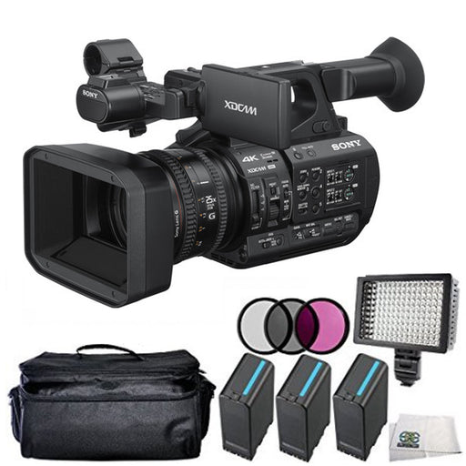 Sony PXW-Z190 4K 3-CMOS 1/3" Sensor XDCAM Camcorder 9PC Bundle
