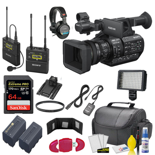 Sony PXW-Z280 4K 3-CMOS 1/2" Professional Bundle