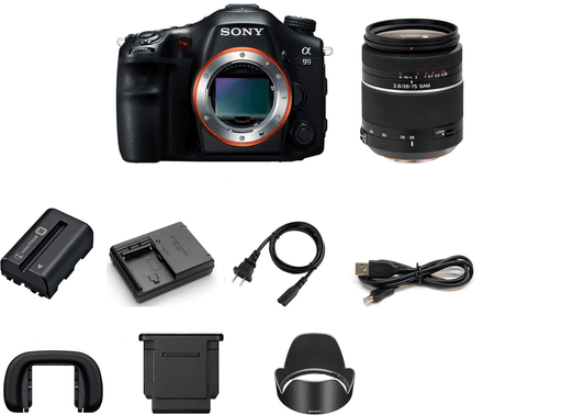 Sony SLT-A99 Alpha DSLR Camera w/Sony 28-75mm f/2.8 Lens USA