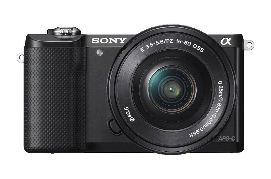 Sony Alpha a5000 Mirrorless Digital Camera with 16-50mm Lens (Black)