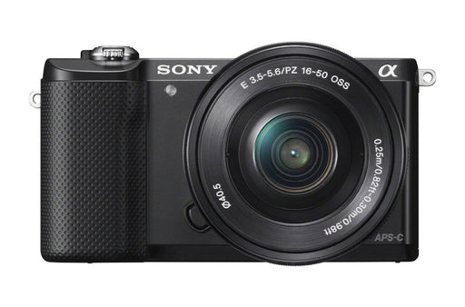 Sony Alpha a5000 Mirrorless Digital Camera with 16-50mm Lens (Black)
