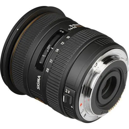 Sigma 10-20mm f/3.5 EX DC HSM Autofocus Zoom Lens For Canon Deluxe Backpack 32GB Memory Card Tabletop/Handgrip Tripod USB Card Reader Card Wallet Dust Blower Lens Cleaning Pen