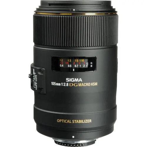 Sigma 105mm f/2.8 EX DG OS Macro Lens for Sony Cameras