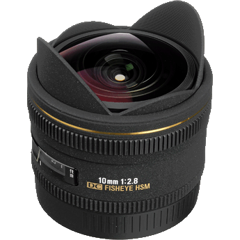 Sigma 10mm f/2.8 EX DC HSM Fisheye Lens f/Nikon