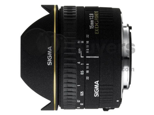 Sigma 15mm f/2.8 EX DG Diagonal Fisheye Autofocus Lens for Sony Alpha Mount