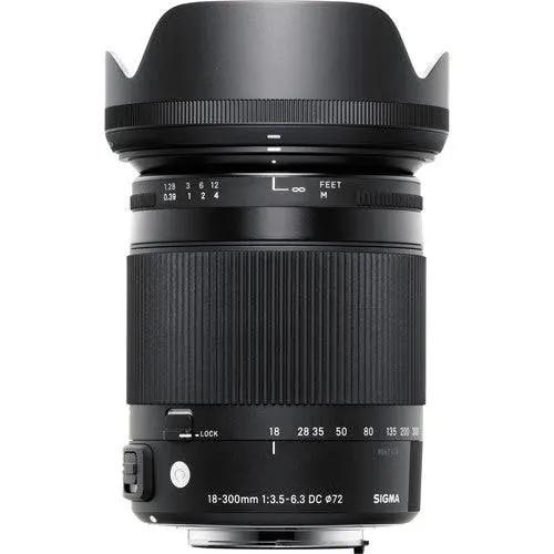 Sigma 18-300mm f/3.5-6.3 DC MACRO HSM Contemporary Lens for Pentax K