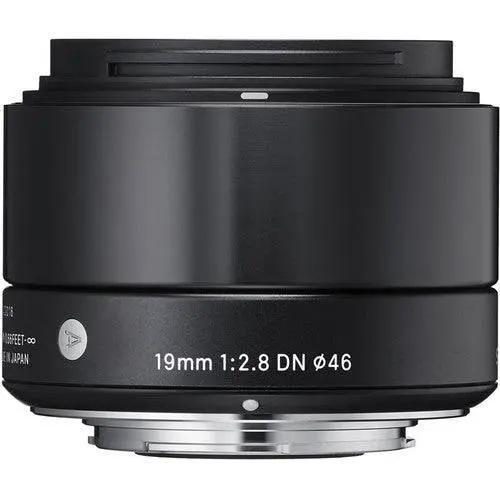 Sigma 19mm f/2.8 DN Lens for Micro Four Thirds Cameras (Black)