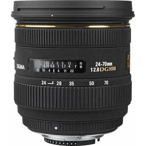 Sigma 24-70mm f/2.8 IF EX DG HSM Autofocus Lens for Nikon AF