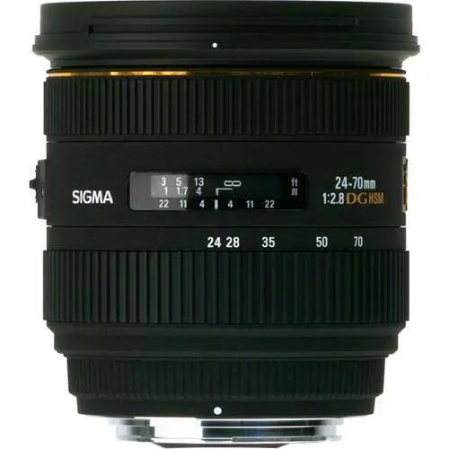 Sigma 24-70mm f/2.8 IF EX DG HSM Autofocus Lens for Sigma Mount