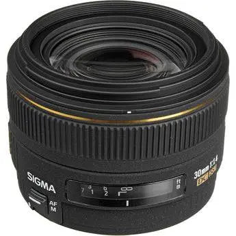 Sigma 30mm f/1.4 EX DC Autofocus Lens F/ Sony