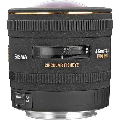 Sigma 4.5mm f/2.8 EX DC HSM Lens for Canon