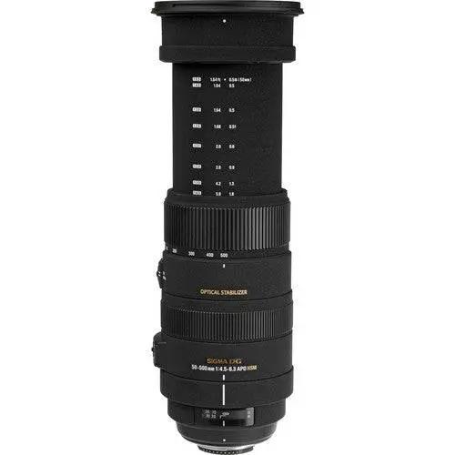 Sigma 50-500mm F/4.5-6.3 APO DG OS HSM Lens for Pentax