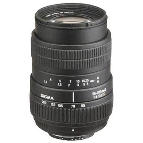 Sigma 55-200mm f/4-5.6 DC Lens f/Canon