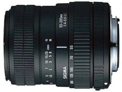 Sigma 55-200mm f/4-5.6 DC Lens f/Canon