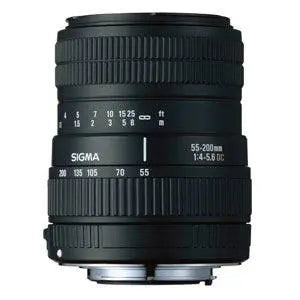 Sigma 55-200mm f/4-5.6 DC Lens f/Pentax