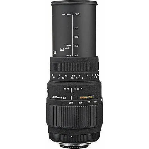 Sigma 70-300mm f/4-5.6 DG Autofocus Lens for Nikon