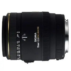 Sigma 70mm f/2.8 EX DG Macro AF Telephoto Lens for Canon