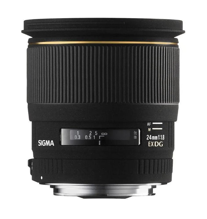 Sigma Wide Angle 24mm f/1.8 EX Aspherical DG DF Macro Autofocus Lens for Canon EOS