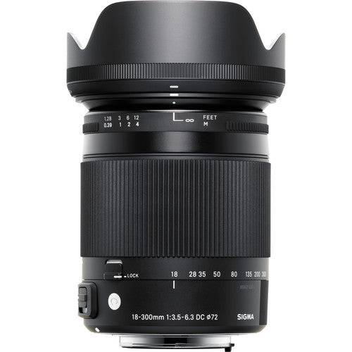 Sigma 18-300mm f/3.5-6.3 DC MACRO HSM Contemporary Lens for Sony A