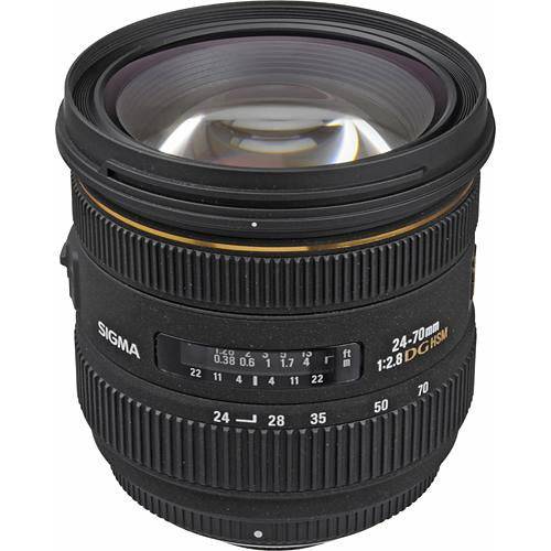 Sigma 24-70mm f/2.8 IF EX DG HSM Autofocus Lens for Nikon AF