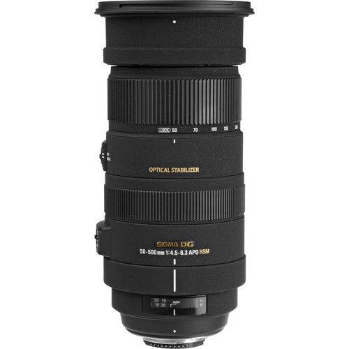 Sigma 50-500mm f/4.5-6.3 APO DG OS HSM Lens for Sony/Minolta