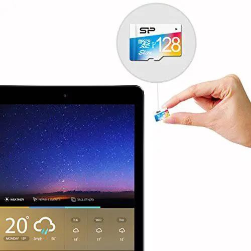 Silicon Power 128GB Elite UHS-I microSDXC Memory Card (Class 10)