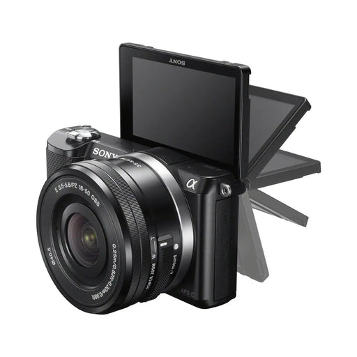 Sony Alpha a5000 Mirrorless Digital Camera with 16-50mm Lens (Black)