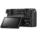 Sony Alpha a6000 Mirrorless Digital Camera Body (Black)| 64GB Kit