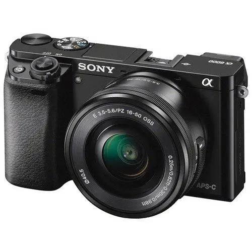 Sony Alpha a6000 Mirrorless Digital Camera with 16-50mm Lens (Black) USA