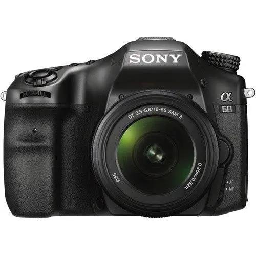 Sony Alpha a68 DSLR Camera with 18-55mm Lens