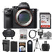 Sony Alpha a7R II Mirrorless Digital Camera (Body Only) with 64GB Card Battery Charger Case Flash Tripod Kit with Sony USA Warranty
