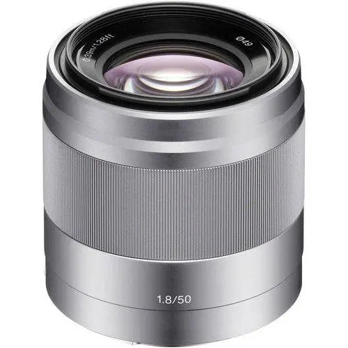 Sony E 50mm f/1.8 OSS Lens (Silver) | BuyDirect & Save