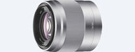 Sony E 50mm f/1.8 OSS Lens (Silver)