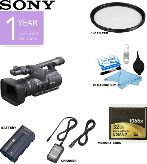 Sony HDR-FX1000 HD MiniDV Handycam Camcorder