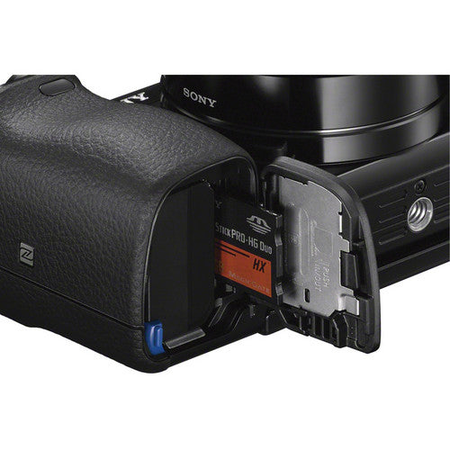 Sony Alpha a6000 Mirrorless Digital Camera with 16-50mm Lens 128GB Bundle