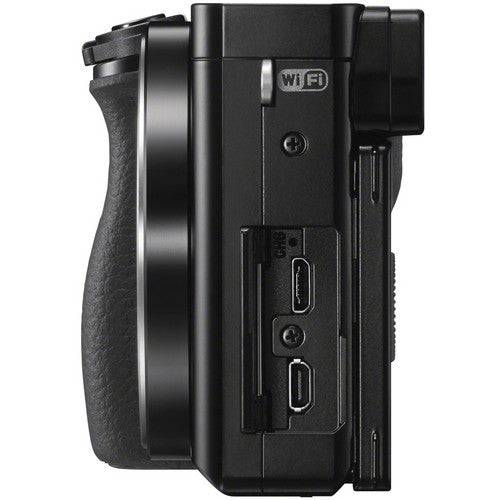 Sony Alpha a6000 Mirrorless Digital Camera Body (Black)| 64GB Kit