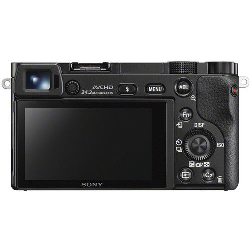 Sony Alpha a6000 Mirrorless Digital Camera (Body) with 55-210mm Lens and 32GB Deluxe Accessory Kit