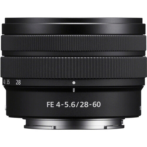 Sony FE 28-60mm f/4-5.6 Lens with Deluxe Filter Accessory Bundle: Water Resistant Lens Pouch, 6PC Gradual Color Filter Kit, 4PC Macro Close-Up Filter Kit &amp; Much More