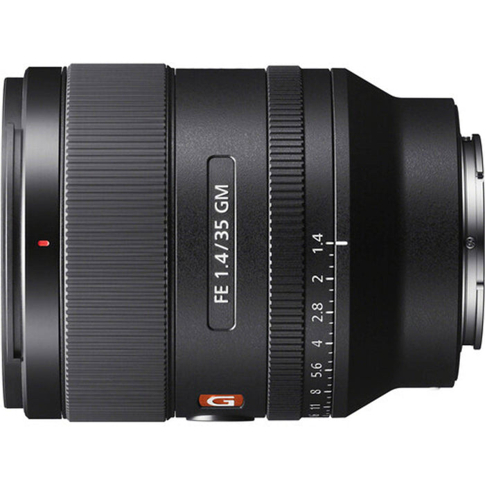 Sony FE 35mm f/1.4 GM Lens Professional - Backpack - Polarized Filter Kit &amp; Accessory Bundle