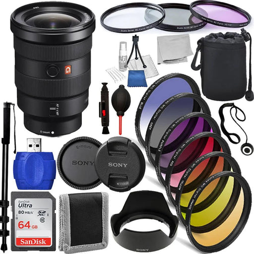 Sony FE 35mm f/1.4 GM Lens Professional Accessory Bundle