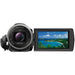 Sony Handycam HDR-CX675 32GB Wi-Fi HD Video Camera Camcorder with 64GB Card | Battery &amp; Charger | Case | Tripod | Stabilizer | LED | Microphones PKG