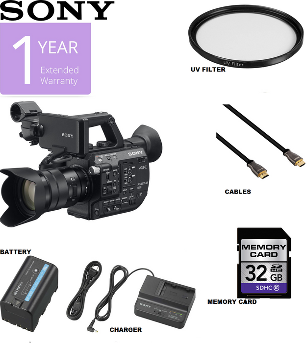 Sony PXW-FS5K XDCAM Super 35 Camera System with Zoom Lens USA